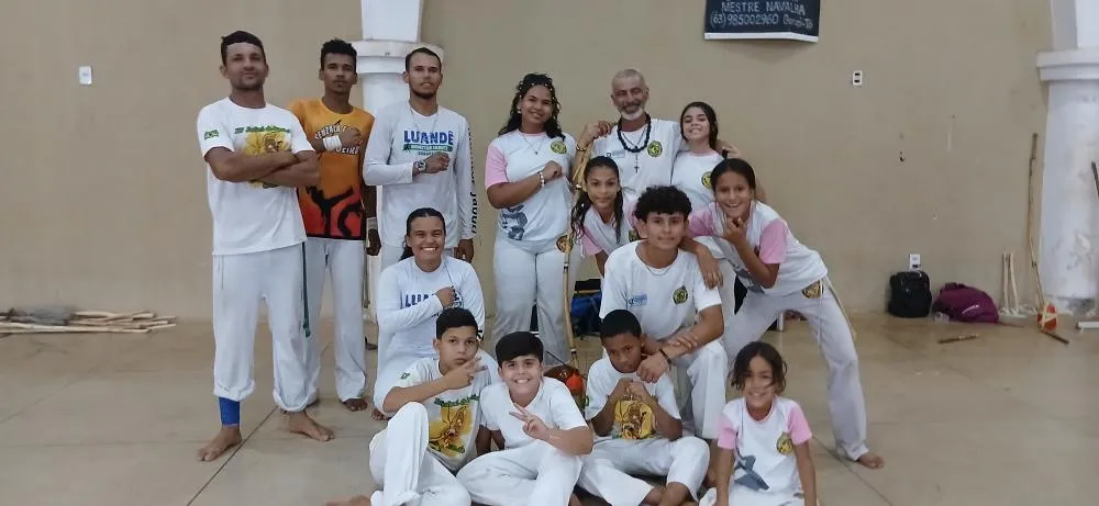 Grupo de Capoeira Senzala Grande, Professor Odair Brito (Mestre Navalha) &ndash; Foto: Reda&ccedil;&atilde;o Not&iacute;cia Tocantins