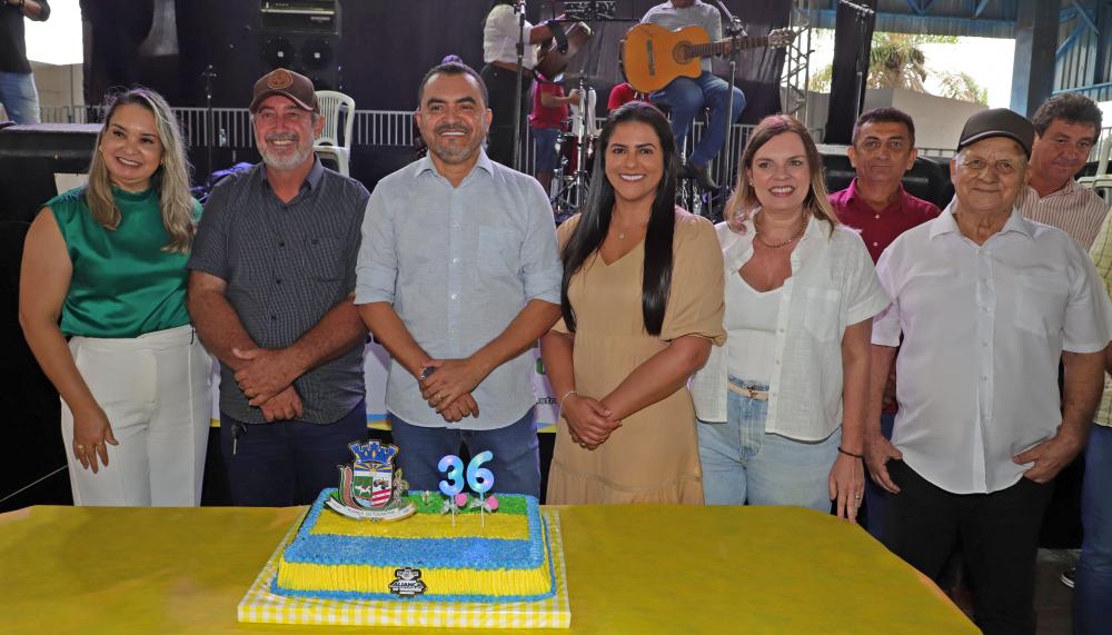 Governador Wanderlei Barbosa comemorou os 36 anos de Aliança do Tocantins nesta quarta-feira, 10, com entrega de obras.
