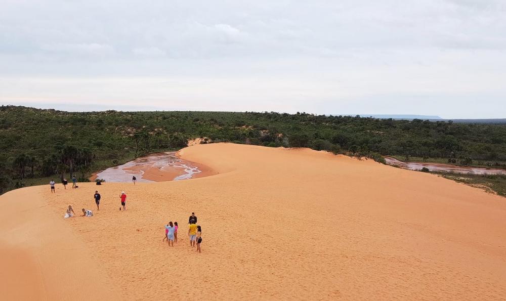 Dunas atraem visitantes durante o ano todo; só em 2023 foram mais de 53 mil turistas