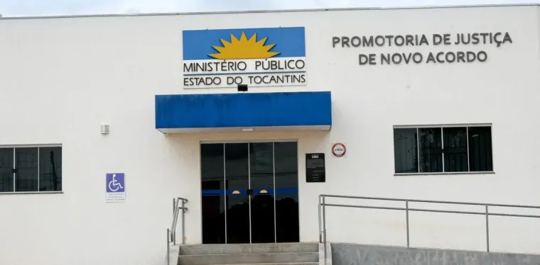 Sede da Promotoria de Justiça de Novo Acordo (TO) / Foto: Divulgação