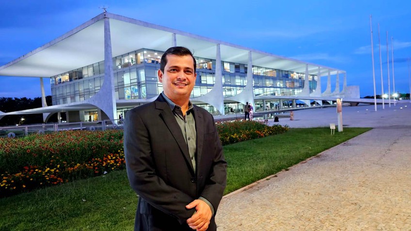 Diogo Borges prefeito de Talismã e presidente da ATM Tocantins.