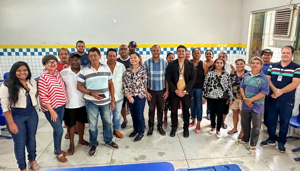 Secretaria faz levantamento de demandas de pescadores de Luzimangues