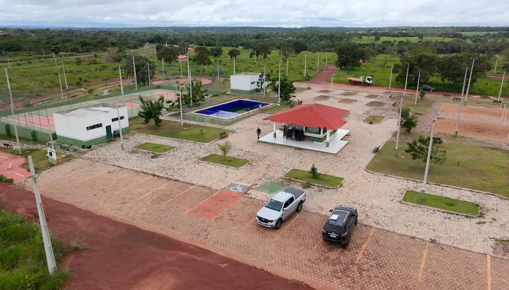 Complexo Poliesportivo Municipal Paulo Venicio Caixeta, em Palmeiras do Tocantins, recebeu investimento de R$ 2,02 milhões do Governo do Tocantins