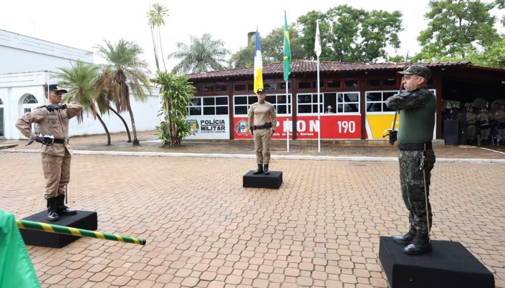 O evento aconteceu na manhã desta sexta-feira, 26, na sede do RPMON, localizada no Palacinho, em Palmas