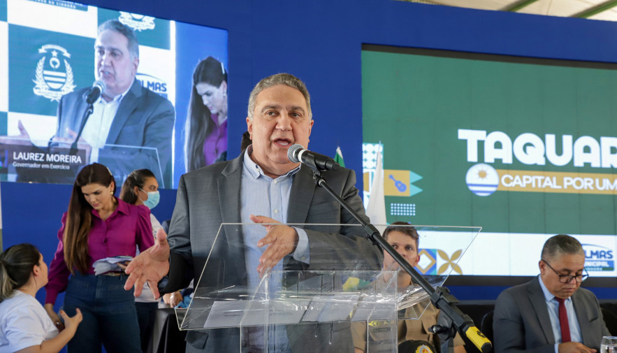 O governador em exercício, Laurez Moreira, prestigiou, na manhã desta quinta-feira, 1° de junho, o evento 