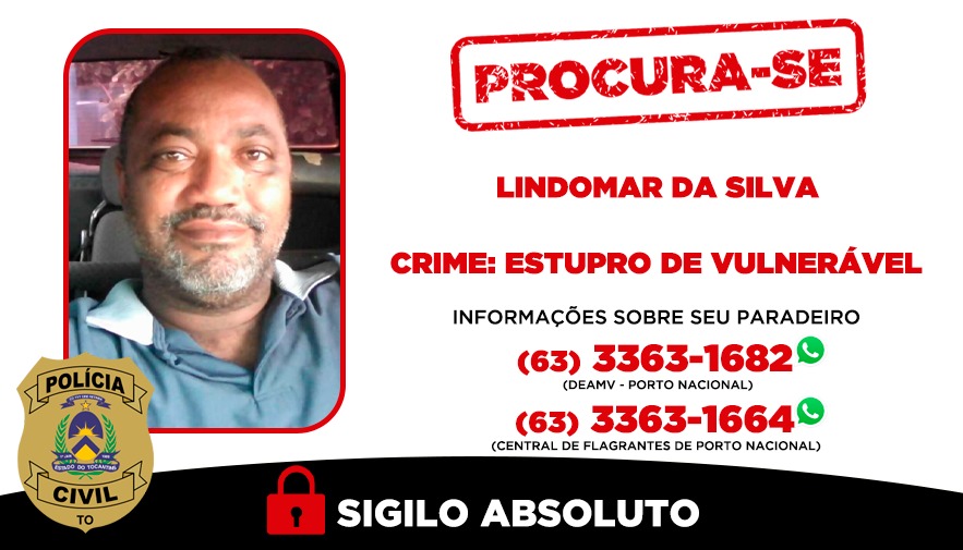 Lindomar é investigado por abusar de uma adolescente menor de 14 anos.