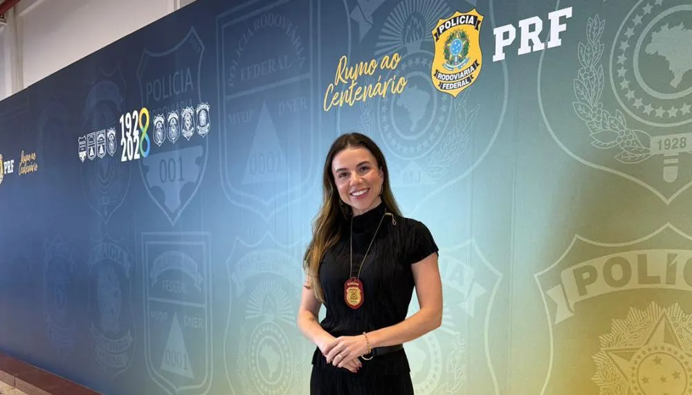 Delegada adjunta da 9ª DEAMV - Gurupi Thuanny Rúbia Ferreira da Silva Falcão, participa do curso e destaca a importância da capacitação para o aprimoramento do atendimento prestado pelas forças de segurança