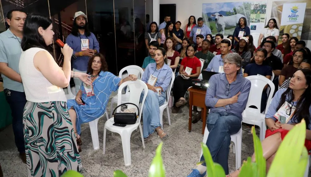 Primeira edição do projeto Seagro - Portas Abertas reuniu estudantes do curso de Agronomia do IFTO Campus Palmas na sede da Secretaria de Estado da Agricultura e Pecuária.