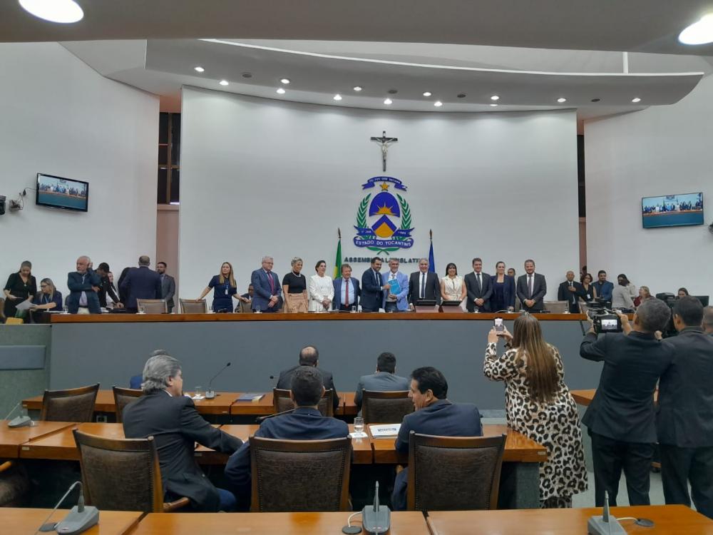 Abertura oficial do Ano Legislativo 2024, Foto- Redação Notícia Tocantins.