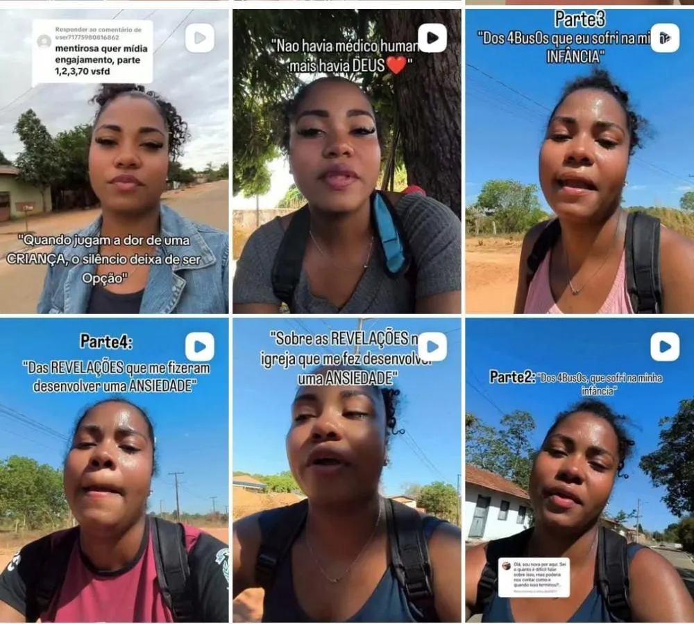 Influenciadora do Tocantins relata abusos sexuais sofridos na infância e alerta para proteção de crianças; um dos envolvidos, segundo ela, ainda estaria em liberdade