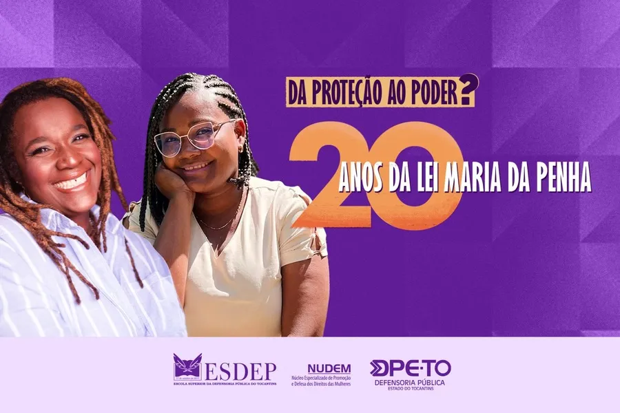 Nudem debaterá avanços e desafios nas duas décadas da Lei Maria da Penha. Inscrições abertas!