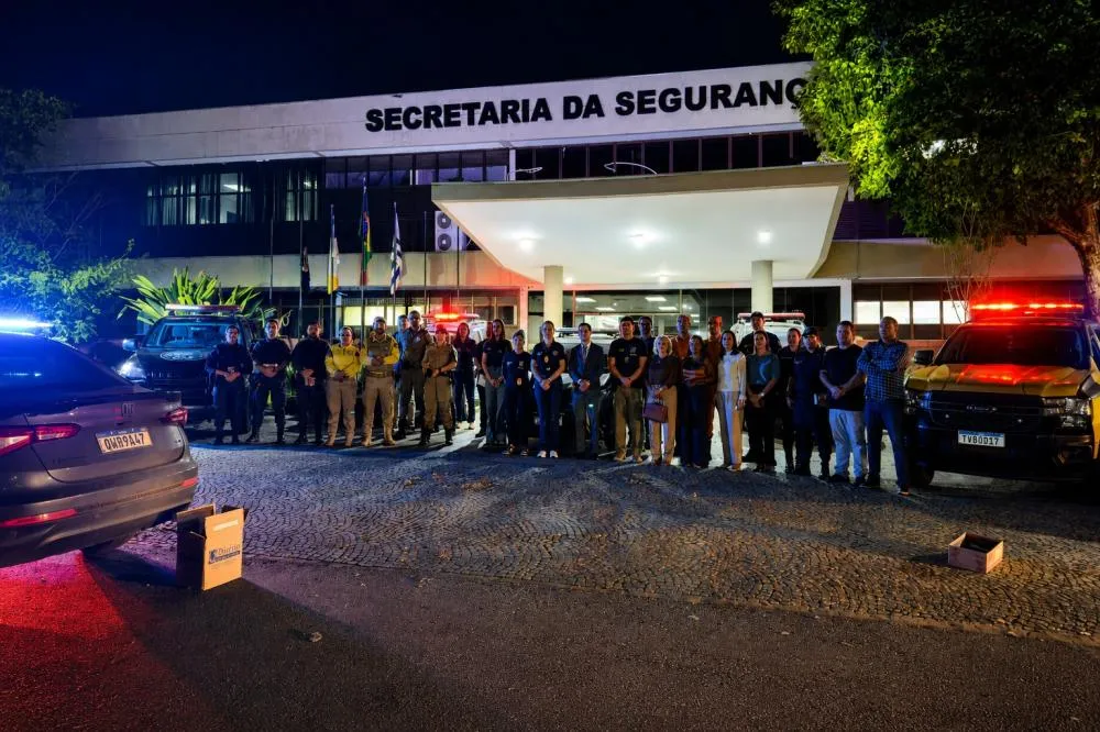 Operação mobilizou forças de segurança no Tocantins durante o mês de agosto