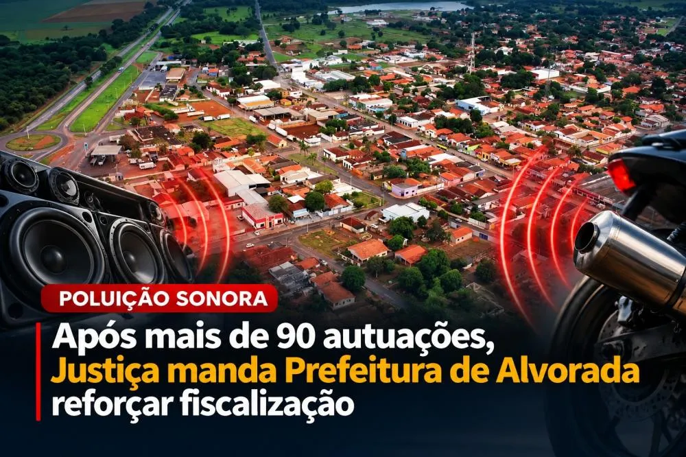Decisão obtida pelo MPTO determina que a Prefeitura de Alvorada estruture fiscalização de ruídos [Foto: Prfefeitura de Alvorada]