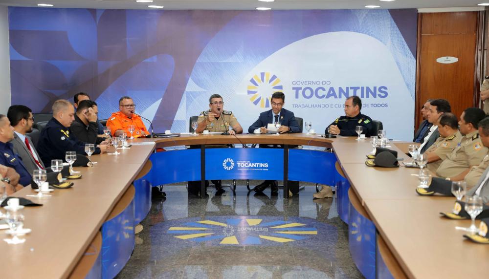 Em coletiva no Palácio Araguaia, Governo do Tocantins anuncia 2,5 mil policiais para o Carnaval 