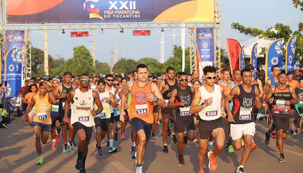 Meia Maratona do Tocantins está prevista para o dia 1° de dezembro de 2024