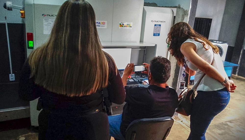 Última fase da doação dos bens de segurança