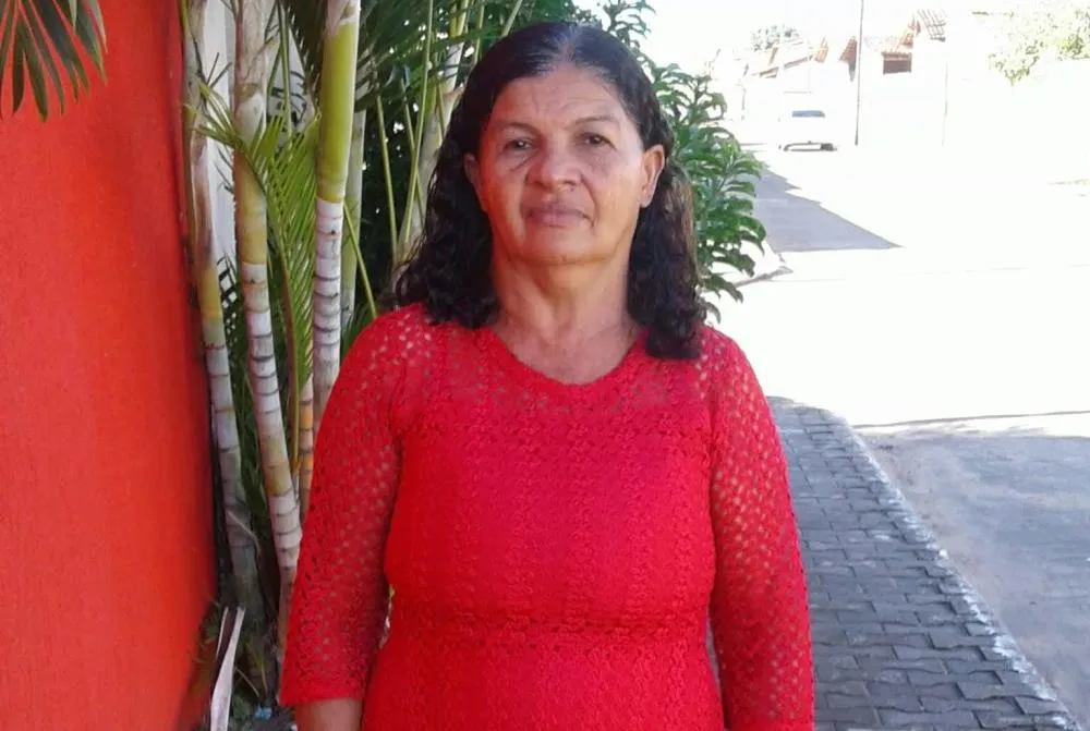 Valderina Viana de Souza ✝️ 15/12/1956 ⭐ 28/09/2026 Foto: Arquivo da Família