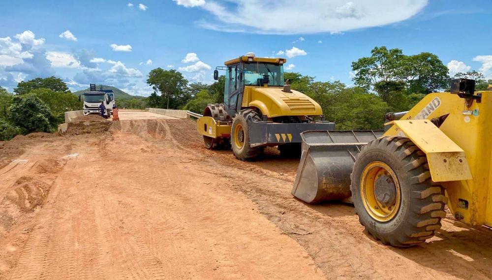 Residência Viária de Gurupí recuperou a cabeceira da ponte sobre o Rio das Almas entre Paranã e São Salvador, na TO-491.
