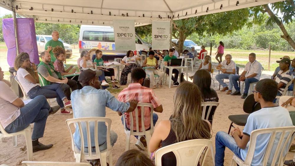 Saúde leva informações e orientações de vigilância e saúde a comunidade local