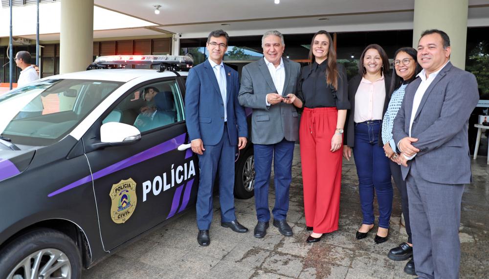 Ministério da Justiça doa viatura para fortalecer o enfrentamento à violência contra a mulher no Tocantins.