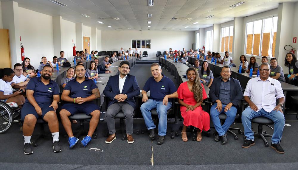 Governo do Tocantins, entidades públicas e privadas, atletas e estudantes participam do 2° seminário Modalidades Paralímpicas na Universidade Federal do Tocantins.