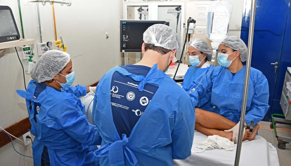 Hospital Geral de Palmas promove mutirão de exames de colonoscopia. 