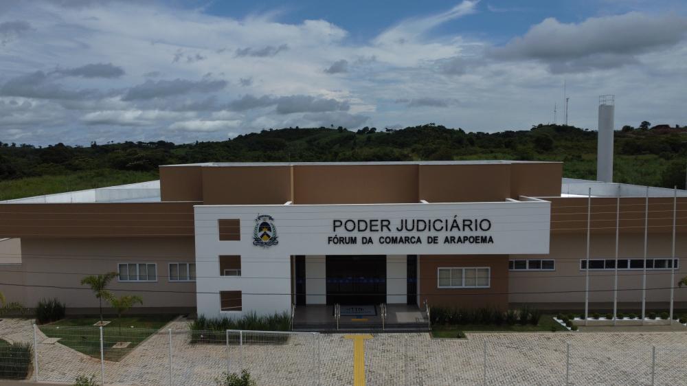 Novo Fórum de Arapoema possui 1.137,11 metros quadrados de área construída.