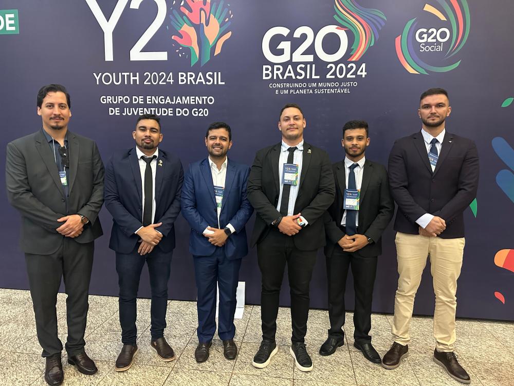 Em Brasília/DF, representantes do Governo do Tocantins participam de encontro do Y20, grupo oficial de engajamento de juventude no G20 e do evento de elaboração do Plano Nacional de Juventude.