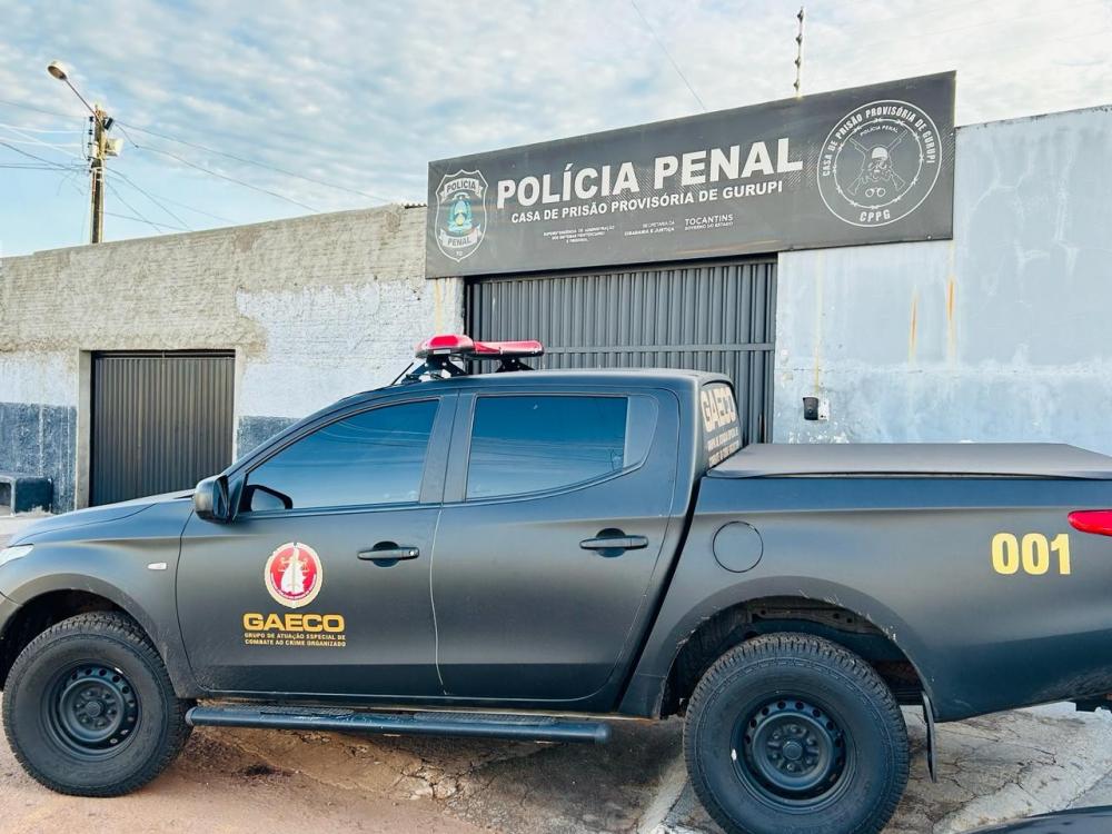 Operação cumpriu mandado na Casa de Prisão Provisória de Gurupi Operação cumpriu mandado na Casa de Prisão Provisória de Gurupi.