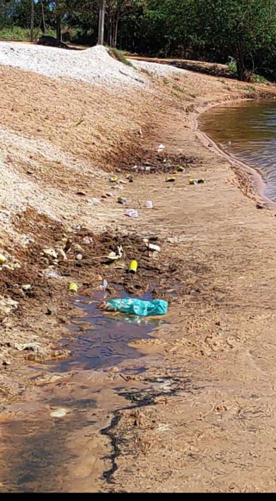 Foto da Praia de Goiatins Que Círculou Nas Redes Sociais Durante Final de Semana 