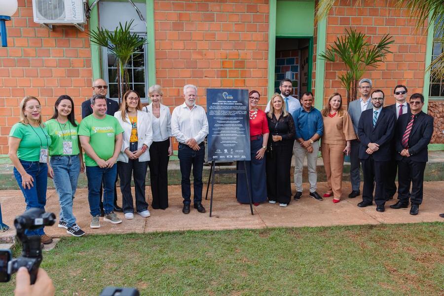 Inauguração reuniu TJTO, Defenosira Pública e outrps órgãos do sistema de Justiça no Tocantins.
