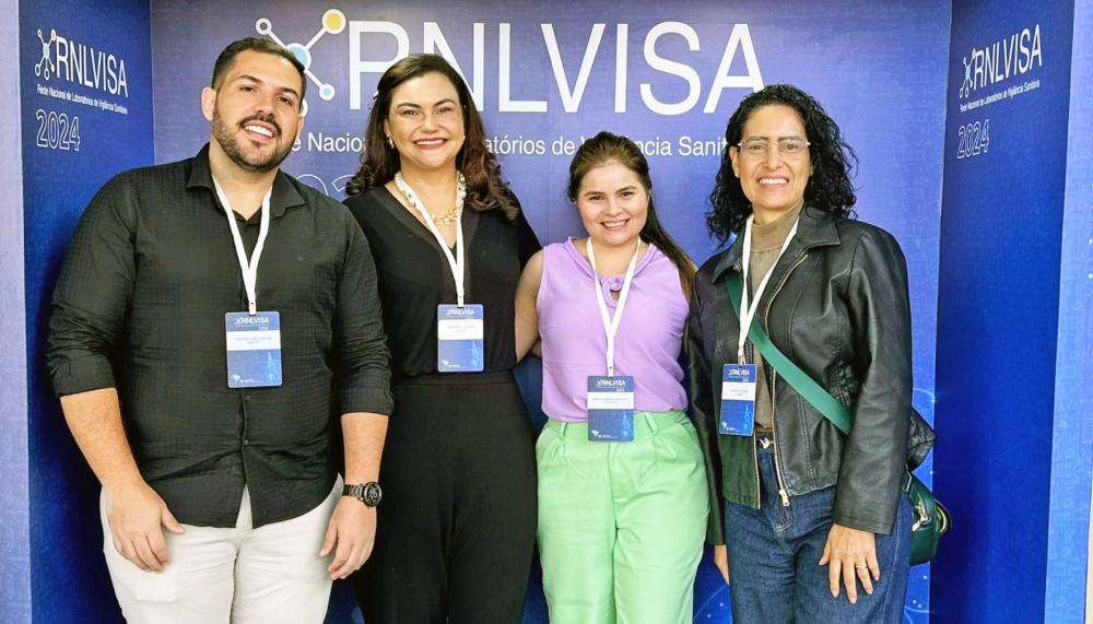 Técnicos do Lacen e da Divisa participam do evento
