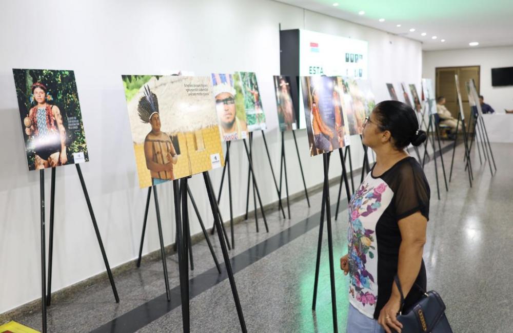 Mostra ficará expostas até o final deste mês.