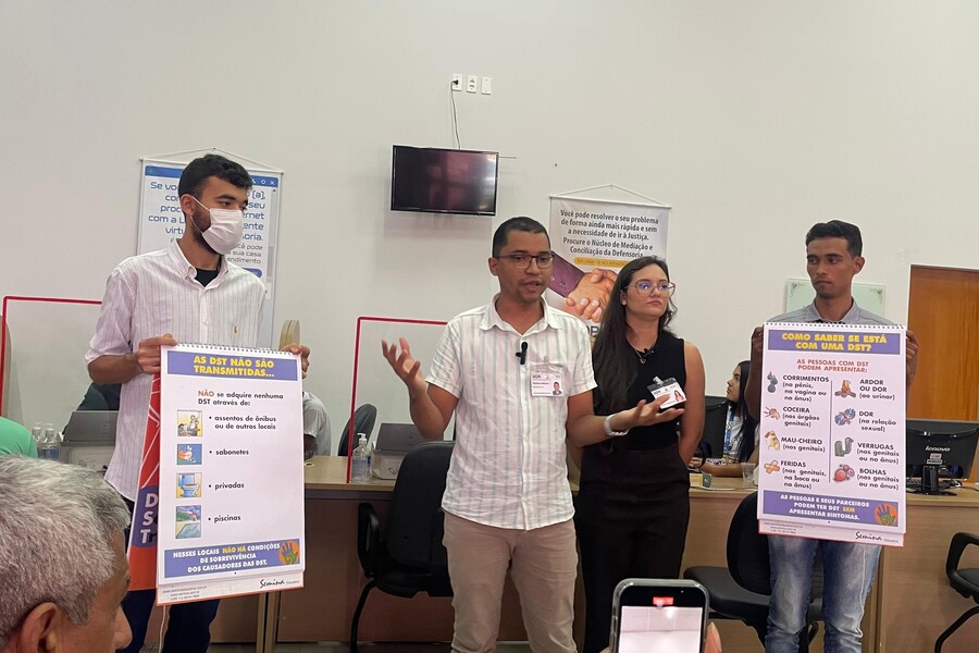 Pontos de distribuição fazem parte de projeto "Caminho Seguro" com estudantes da Unitpac.