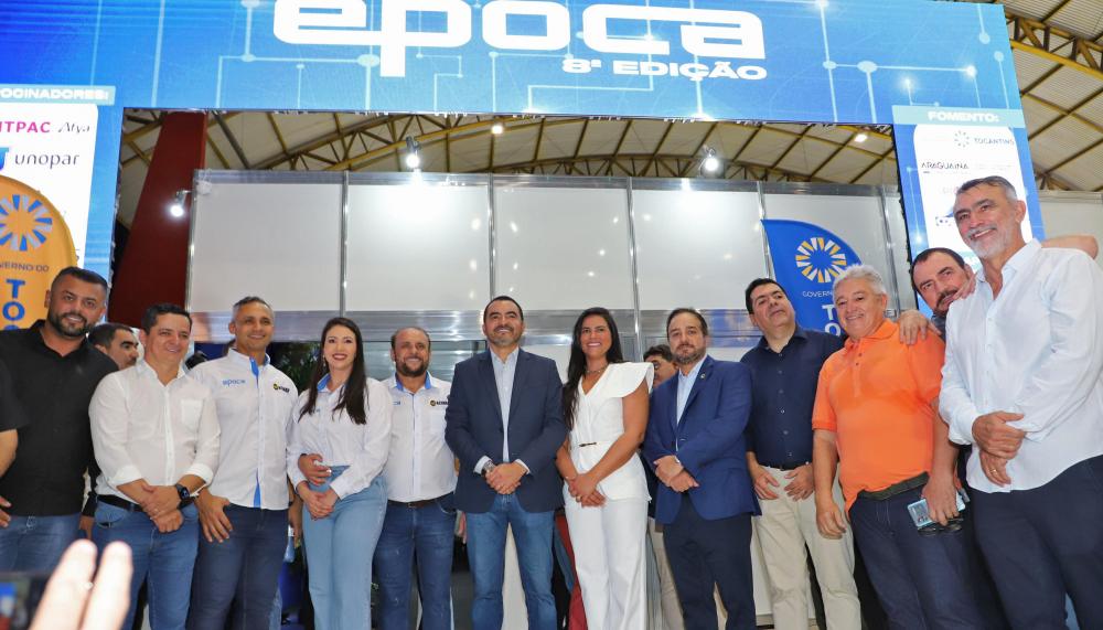 Governador Wanderlei Barbosa participa da abertura da Feira Epoca, impulsionando o empreendedorismo na região norte.