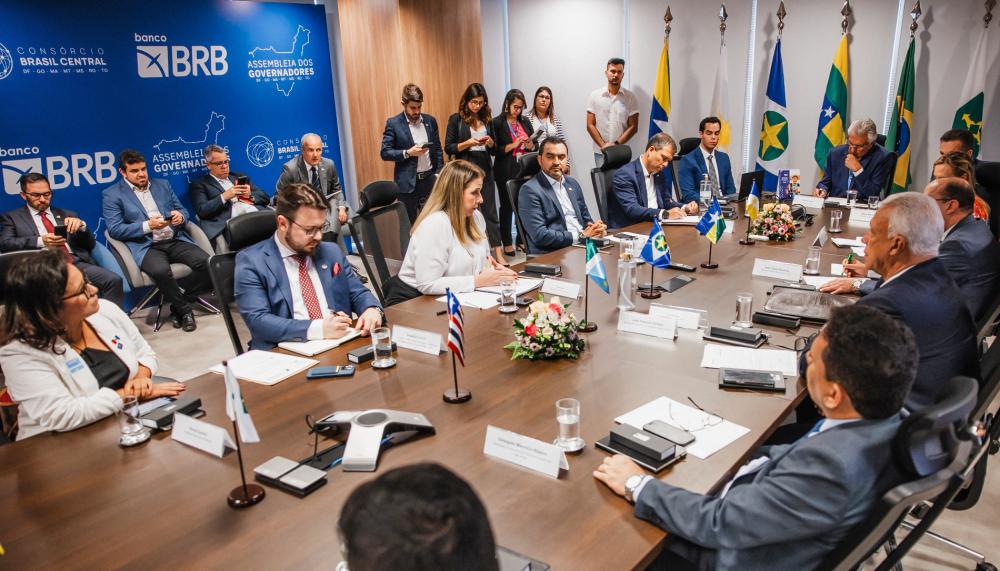 Governador Wanderlei Barbosa participa da Assembleia de Governadores do Consórcio Brasil Central.