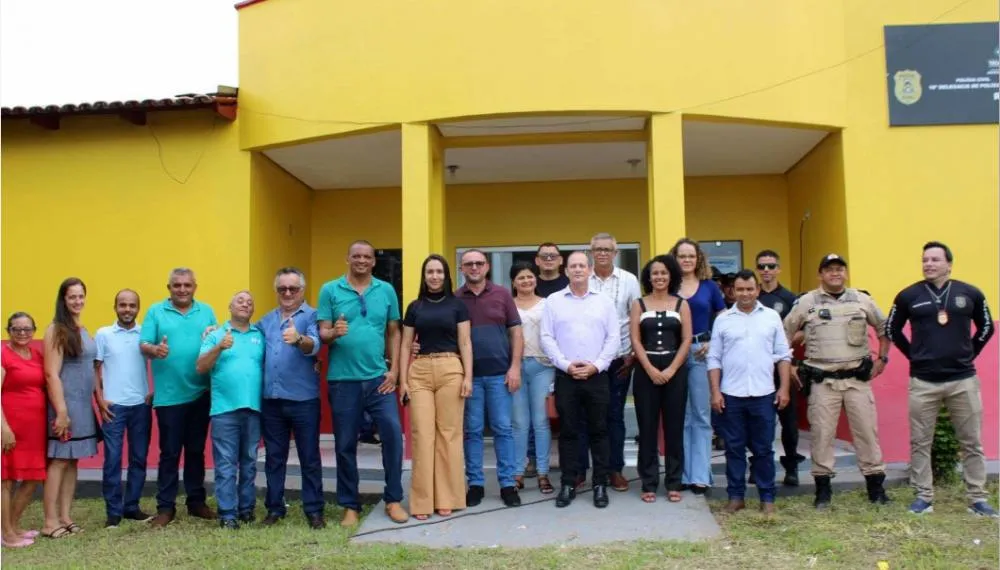 Governo do Tocantins, por meio da SSP/TO, e Prefeitura de Riachinho inauguram o novo Núcleo de Identificação no município.