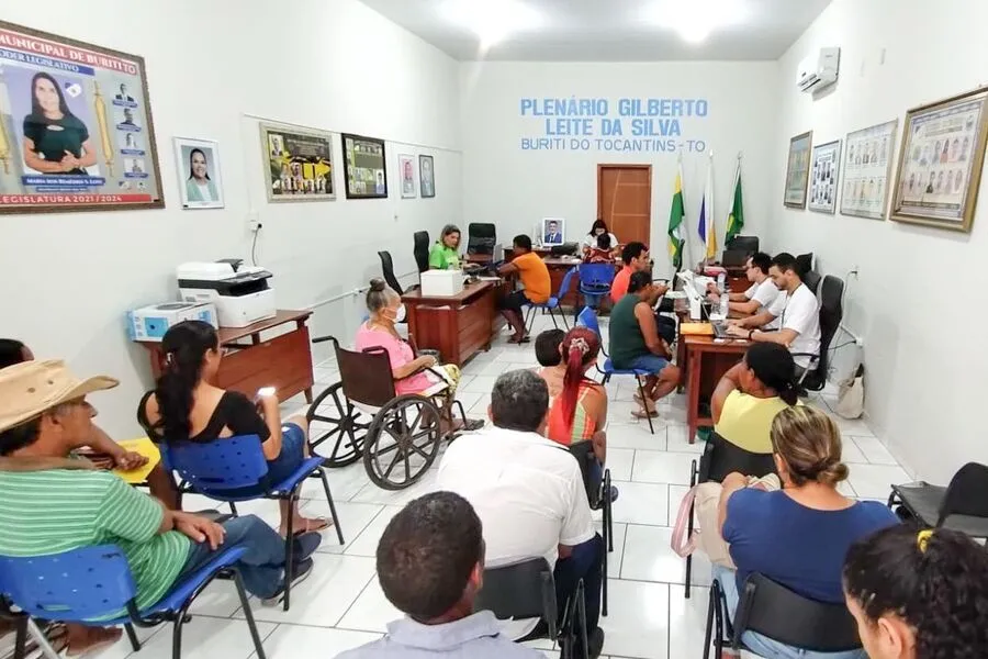 Para ser atendido no itinerante, não é preciso agendamento prévio, Foto-Divulgação - Arquivo DPE-TO. 