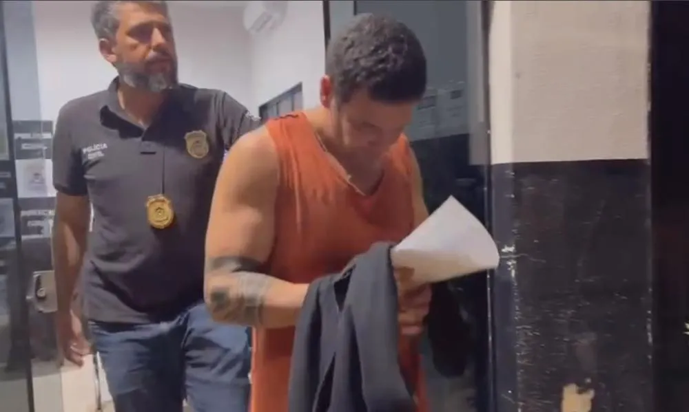 Alison Maicon Santos Oliveira foi preso em flagrante, ele se recusou a fazer o teste do bafômetro - Foto: Alessandro Ferreira.
