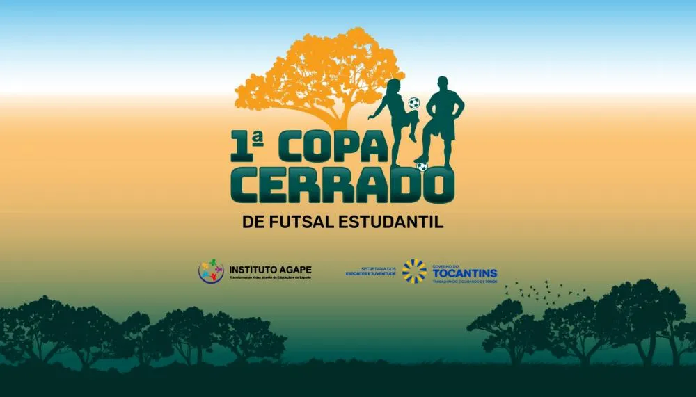 Secretaria de Estado dos Esportes e Juventude promove competição de futsal estudantil em Guaraí.