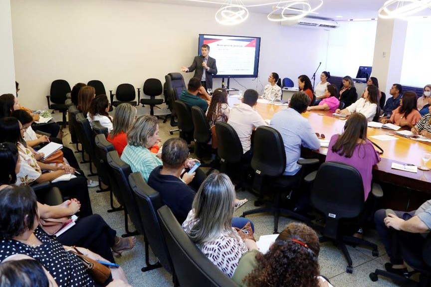 Reunião foi realizada na Seduc em Palmas [Foto: Divulgaçaõ]  