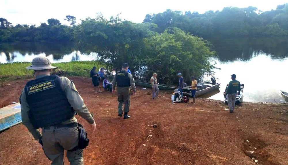 Equipe realizou patrulhamento nos rios do Araguaia, do Coco e no Lago do Casé