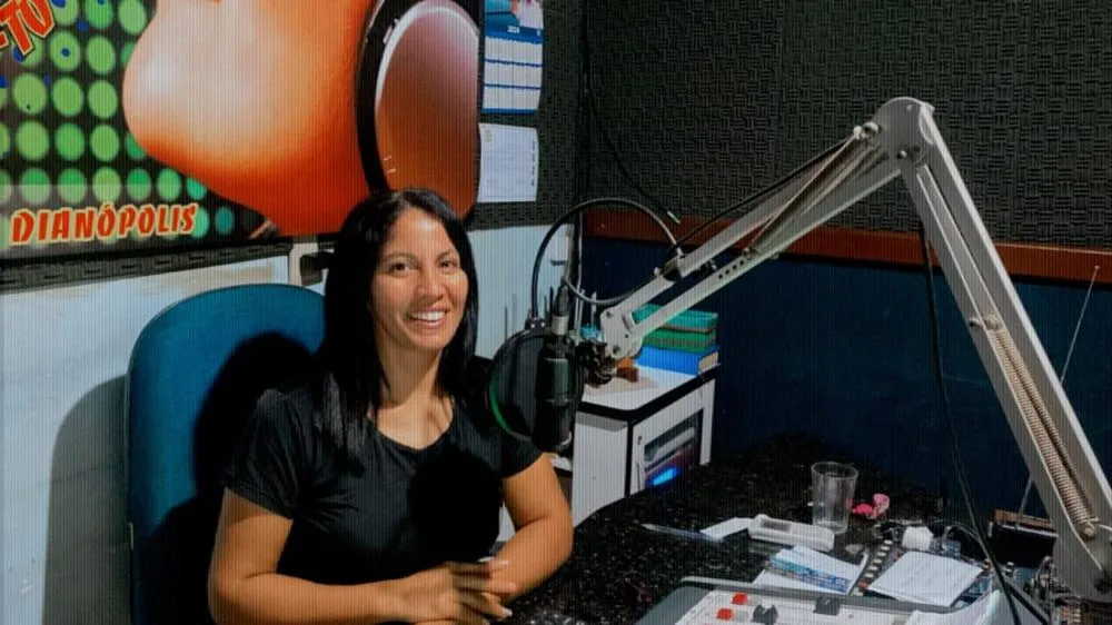 Janete (Duda da Rádio) Pré-Candidata a Vereadora em Dianópolis, Foto- Arquivo Pessoal.