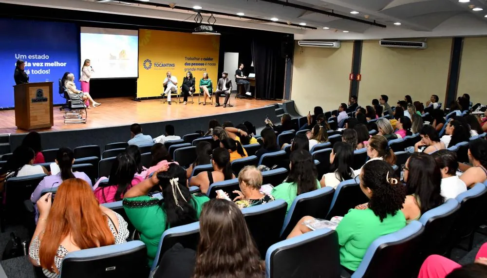 O encontro ocorre das 8 às 17 horas no auditório do Palácio do Araguaia Governador José Wilson Siqueira Campos