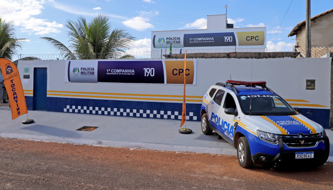 A 1ª Companhia Independente da Polícia Militar (CIPM) em Luzimangues, distrito de Porto Nacional, foi inaugurada na manhã desta quarta-feira, 21, pelo governador Wanderlei Barbosa