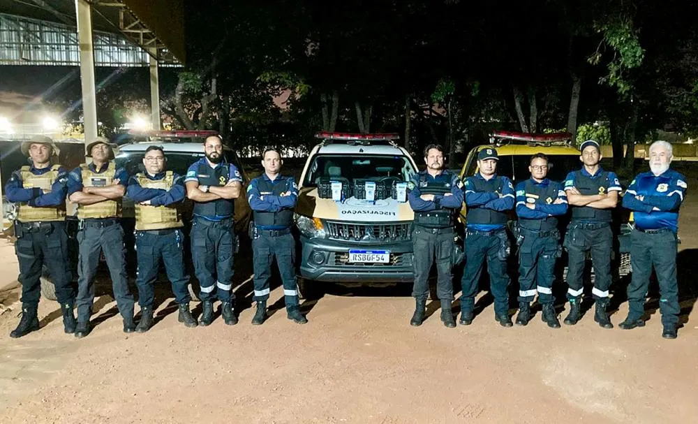 Os agentes de trânsito do Detran/TO atuaram em conjunto com as equipes da Polícia Militar do Tocantins (PMTO) e das demais forças de segurança do estado na Operação integrada de Corpus Christi