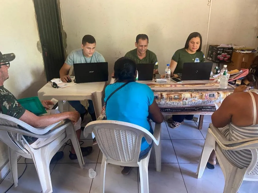 Cadastramento foi realizado nos municípios de Filadélfia, Babaçulândia e Barra do Ouro