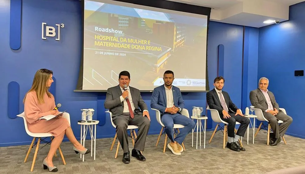 Durante o Roadshow, representantes do Governo destacaram a importância da PPP para elevar o padrão dos serviços de saúde ofertados ao público feminino e neonatal no Tocantins.