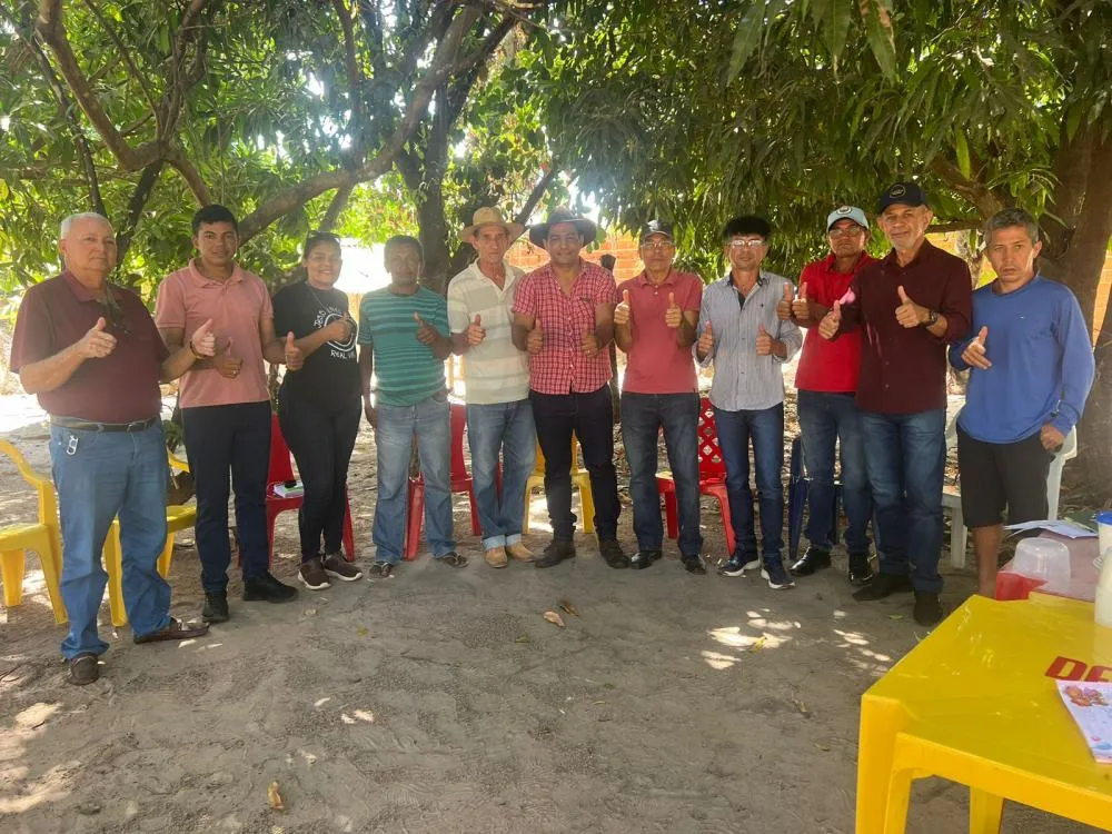 A declaração de apoio aconteceu nesta última segunda-feira, durante uma reunião na casa do professor Josivan, presidente do Partido dos Trabalhadores (PT). Foto: Redação Notícia Tocantins.