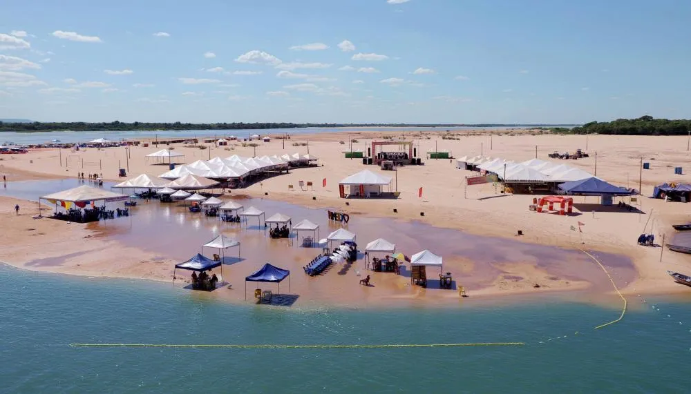 Praias do Tocantins movimentam a economia local, promovendo diversas atrações culturais, esportivas e gastronômicas. 